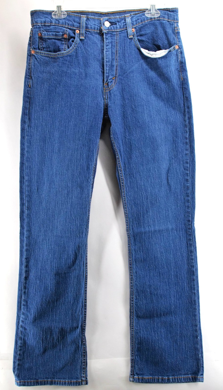Levi's 527 Men’s Jeans 34X34 All Seasons Blue Denim